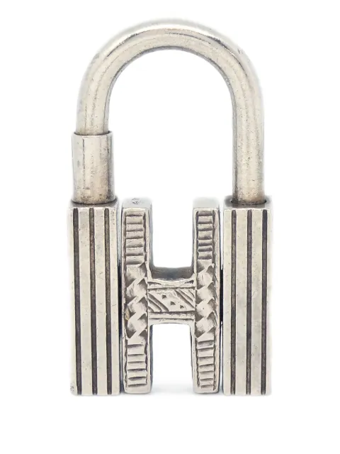 Hermès Pre-Owned 1990-2000s Touareg H Cadena charm Silver CH194585