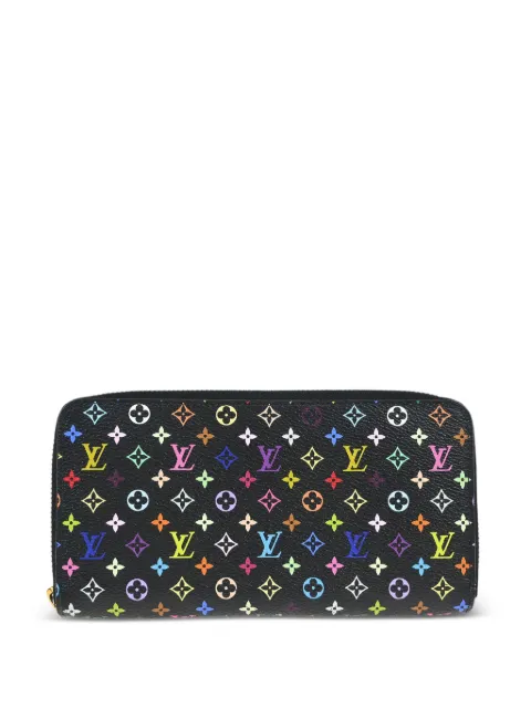Louis Vuitton Pre-Owned x Takashi Murakami 2016 Monogram Multicolour wallet Black 185370