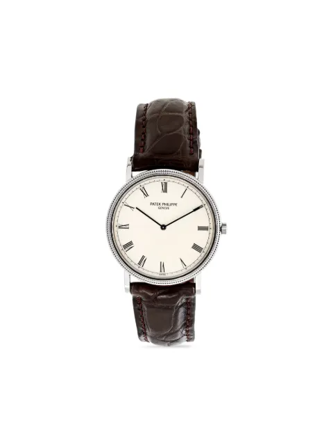 Patek Philippe Pre-Owned Calatrava 32mm White 3520DG001