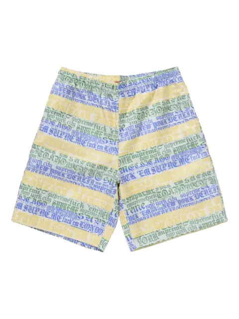 Supreme Cities Jacquard shorts White SU25418