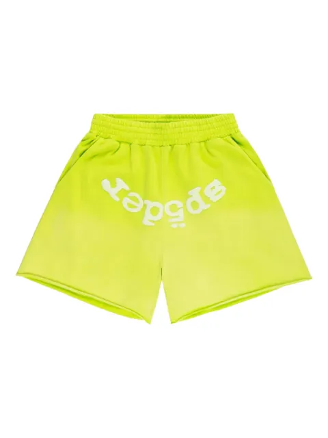 SP5DER Web track shorts Green SP5DER50