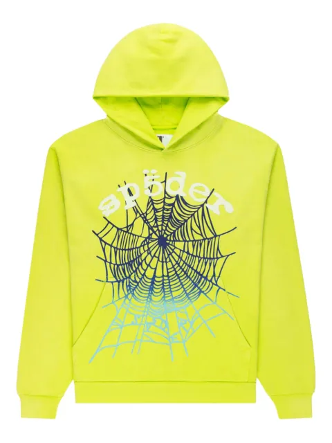 SP5DER Web hoodie Green SP5DER59