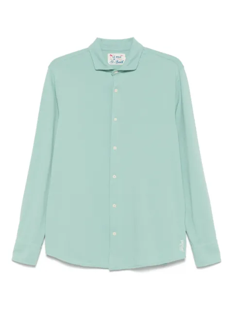 MC2 Saint Barth stretch-cotton shirt Green AMF0001