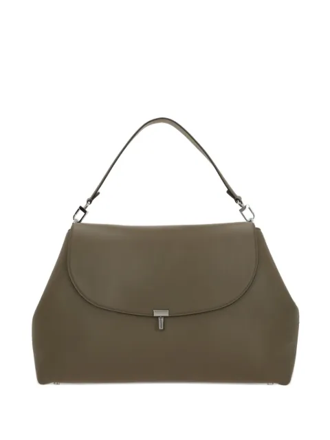 TOTEME flap leather shoulder bag Green 254WAL0096LE0175079
