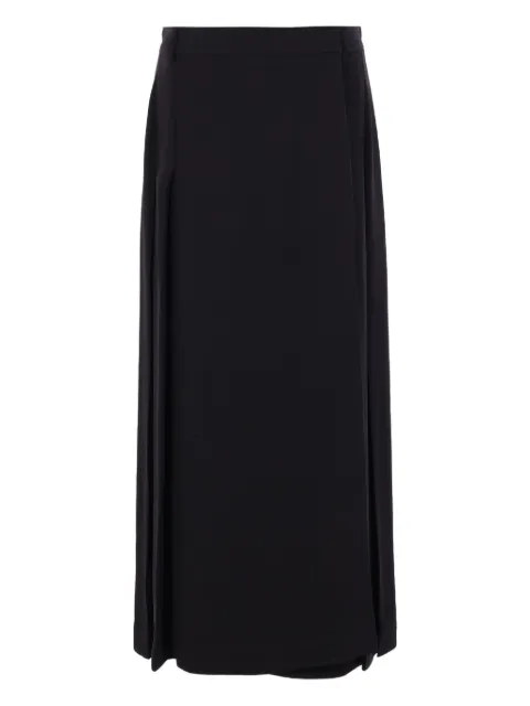 TOTEME belt-loop midi skirt Black 254WRB1012FB0414001