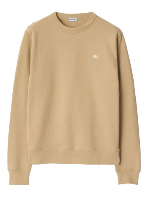 Burberry knight-stamp cotton sweatshirt Neutrals 8113350