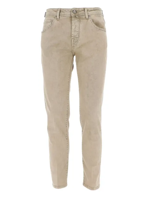 Jacob Cohën Scott logo-patch jeans Neutrals UQI1536S3848