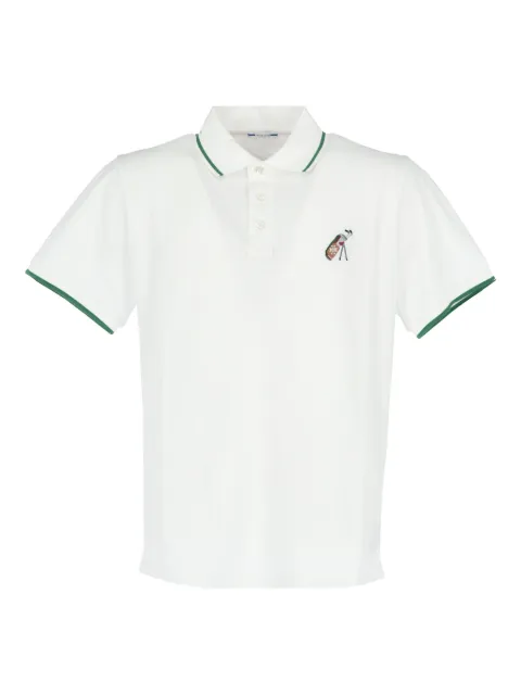Jacob Cohën embroidered polo shirt White 80025GO1E2464TR