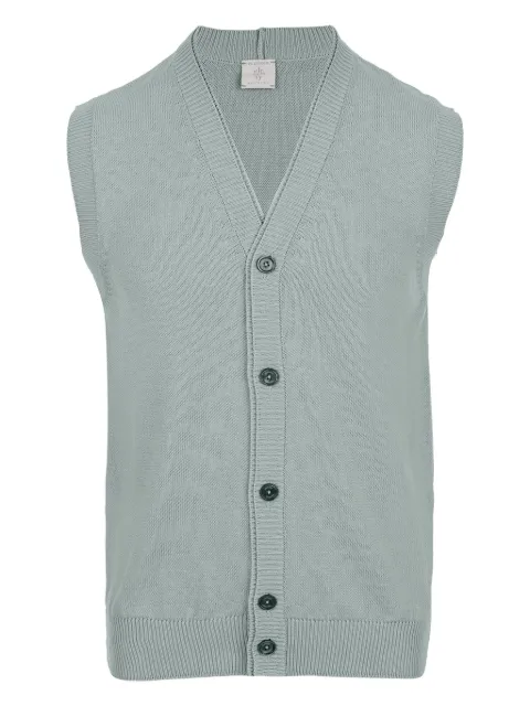 Eleventy V-neck buttoned gilet Grey G76MAGG23MAG0A001