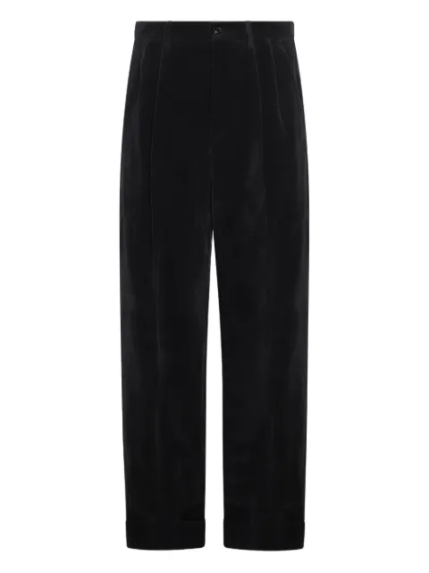 Valentino Garavani pleated trousers Blue VRBN15AM2