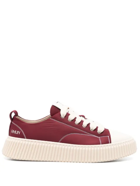 Rhun 2020 Treble ridge-sole sneakers Red 2020