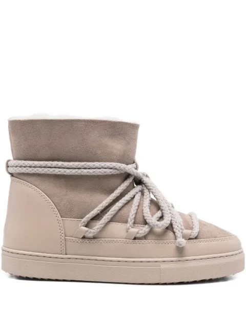 Inuikii suede lace-up boots Grey 10010030122030