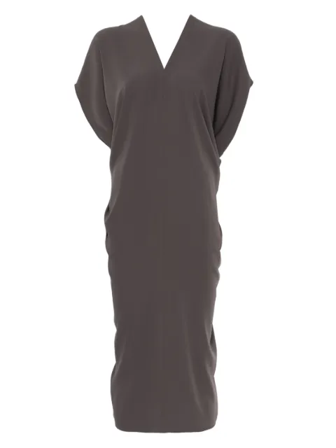 MM6 Maison Margiela draped dress Green S52CT0790S43455