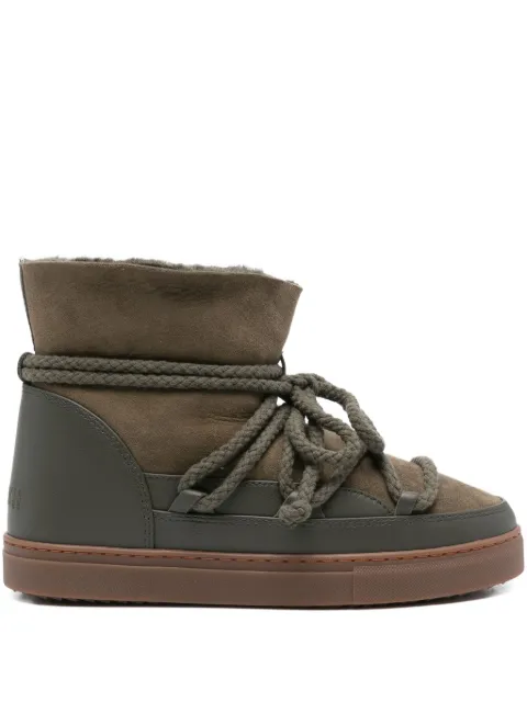 Inuikii suede ankle boots Green 10010030122357