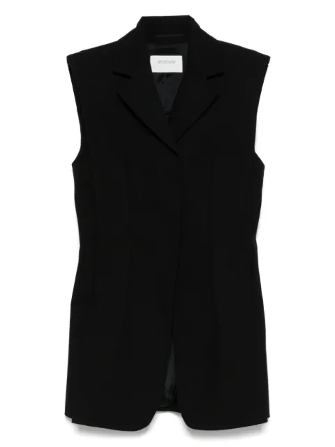 Sportmax tailored waistcoat Black 2512281022000