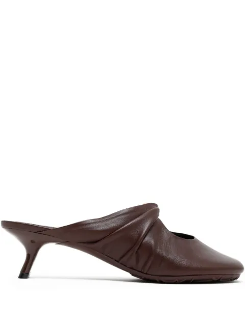 LOEWE Toy Panta knot detail mules Brown L815379X95