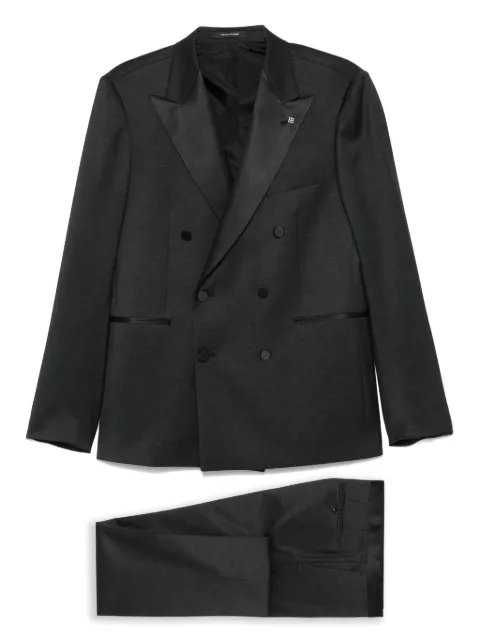 Tagliatore double-breasted suit Black SFBR10A01LIS550027U