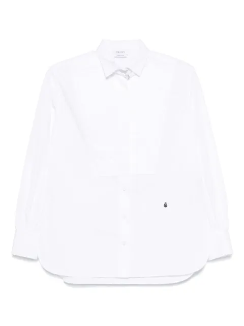 Alexander McQueen pleated panel shirt White 830388QAABS