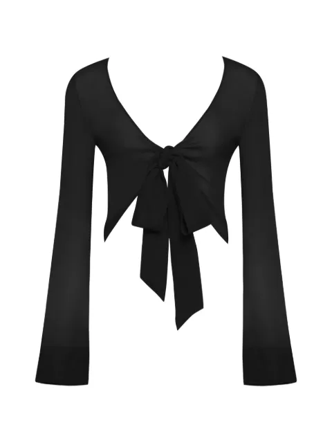 Maison Close Fever long sleeve top Black 563977