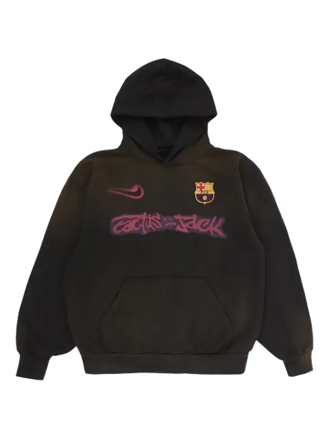 Travis Scott x Nike logo hoodie Black CPFM11