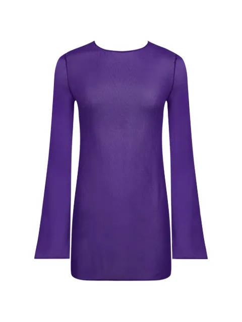 Maison Close Fever mini dress Purple 563997