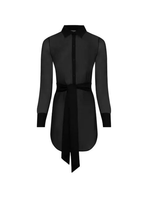 Maison Close Fever shirt dress Black 563962