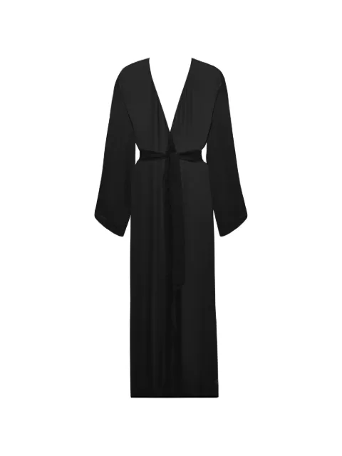 Maison Close Fever beach cover-up Black 563982