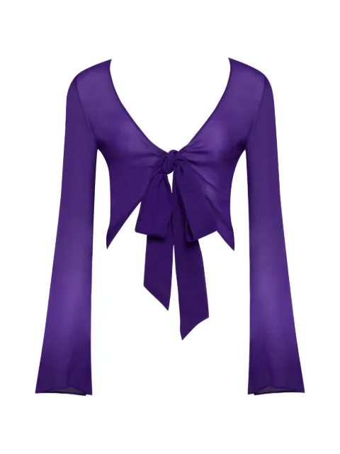 Maison Close Fever long sleeve top Purple 564007