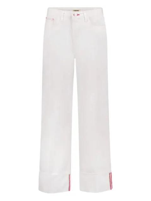 L'Agence Miley wide-leg jeans White 2842KDWMBSRC