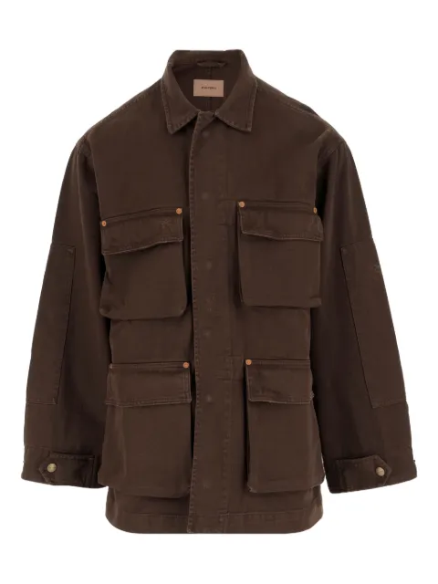 CULTURA cotton jacket Brown A076BROWN