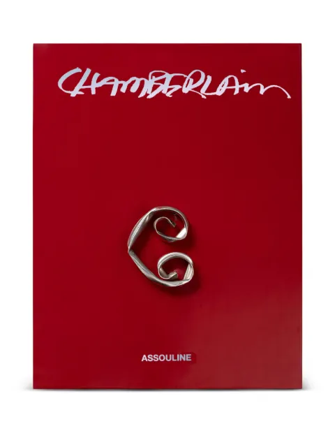 Assouline Living with Chamberlain, Art in Residence (Special Edition) book Red 9781649804778