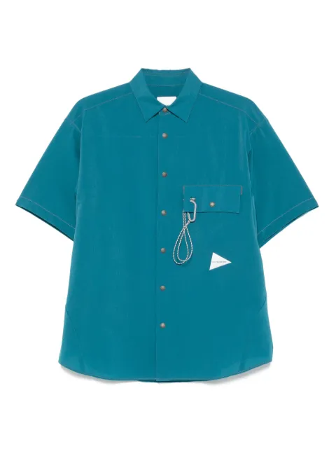 and Wander short-sleeve shirt Blue 5745143027