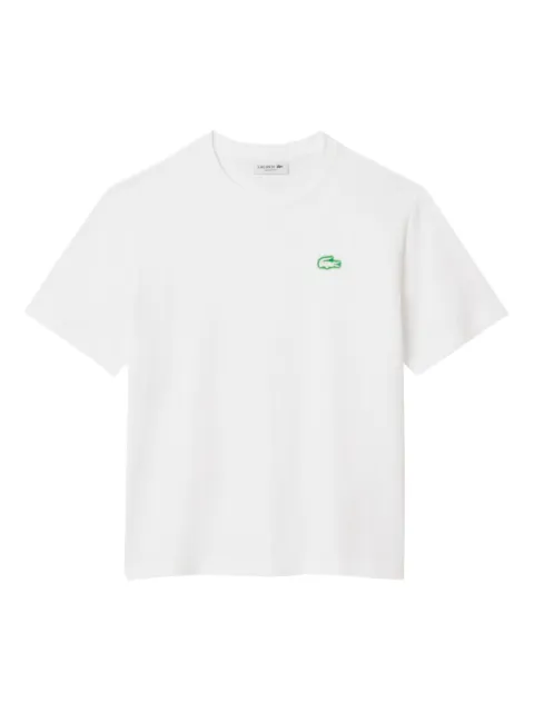 Lacoste logo-patch T-shirt White TF9596