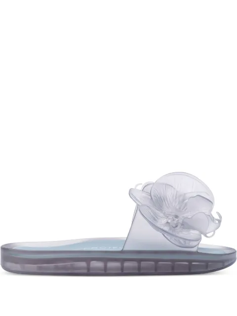 Melissa x Y/Project flower-embellished slide sandals White 3356506008