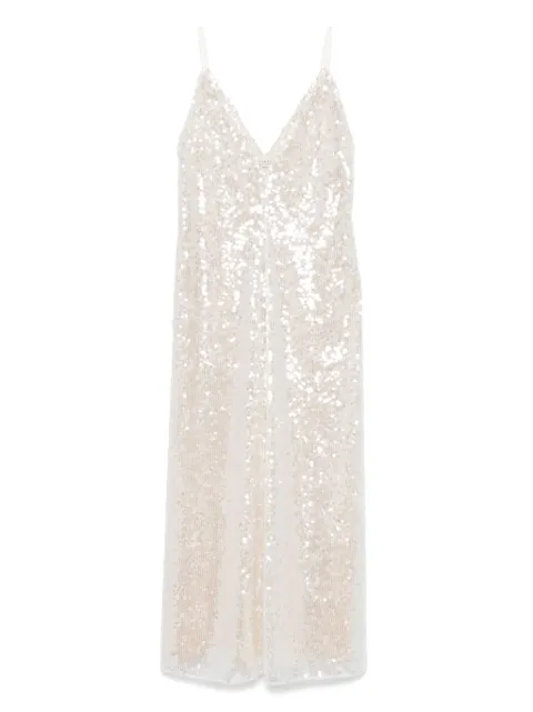 Philosophy Di Lorenzo Serafini sequinned dress Neutrals V0430725