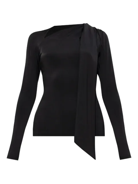 Victoria Beckham asymmetric top Black 1325WTP006588A