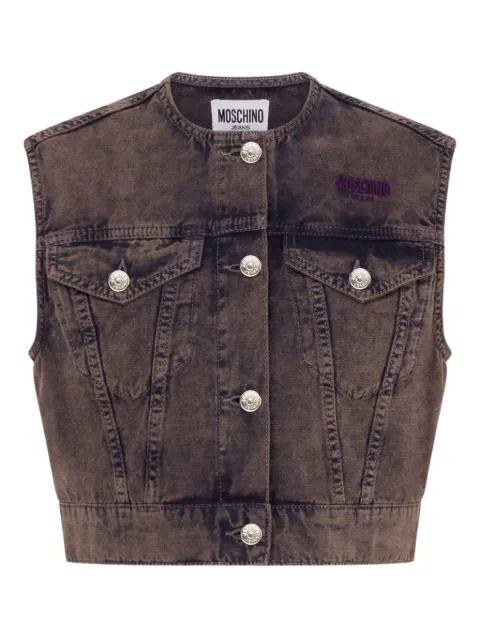 MOSCHINO JEANS cotton vest Grey J10018228