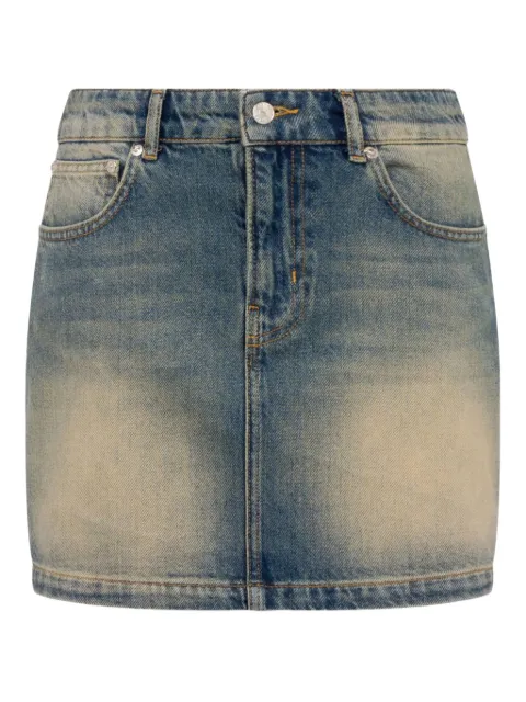 MOSCHINO JEANS denim mini skirt Blue A01168221