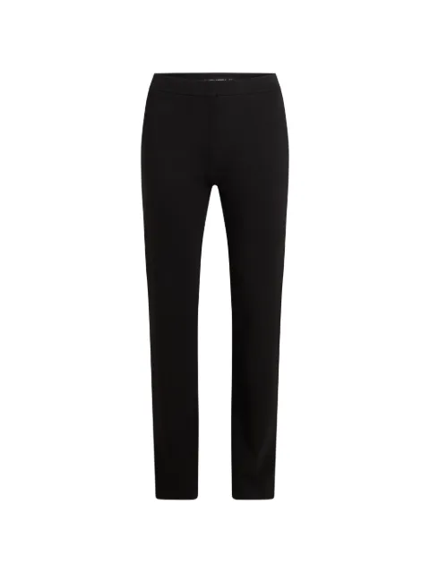 Karl Lagerfeld seam-detail trousers Black A3W10095999