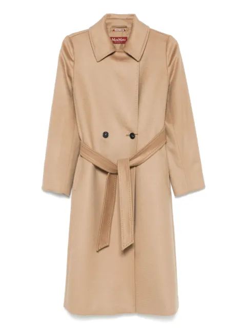 Max Mara virgin-wool trench coat Neutrals 2526016051600