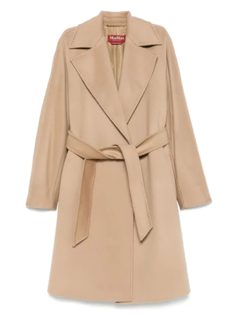 Max Mara virgin-wool trench coat Neutrals 26016091600006