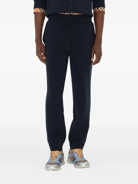 Burberry cashmere blend jogging pants Blue 8112135