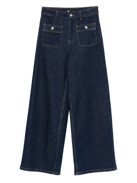 Maje stretch-cotton jeans Blue MFPJE00762