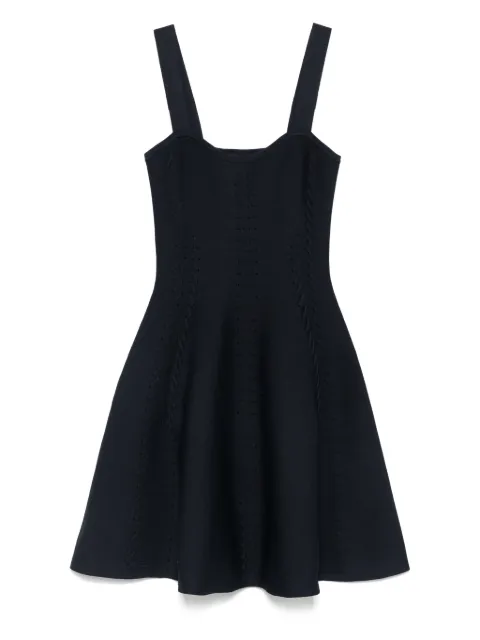 Maje mini knitted babydoll dress Blue MFPRO04224