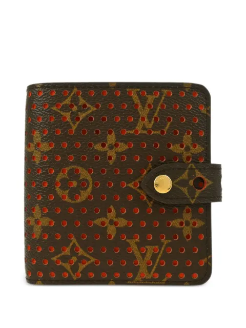 Louis Vuitton Pre-Owned 2006 Monogram perforated wallet Brown 175916