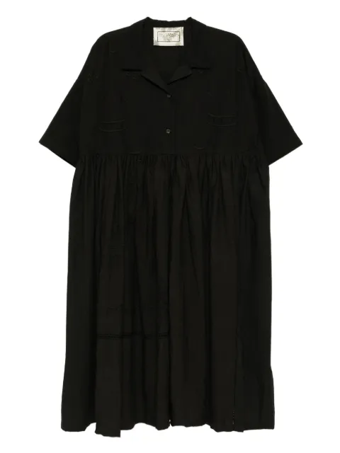 By Walid cotton dress Black 1413911W