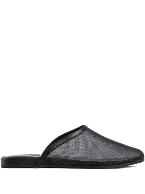 Ancient Greek Sandals The Slipper flat mules Black 123021149