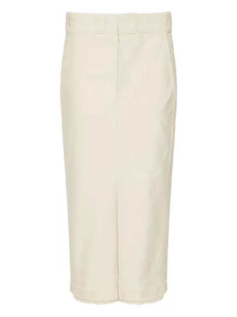 Maison Margiela high-waisted tailored skirt Neutrals S51ME0047M35539