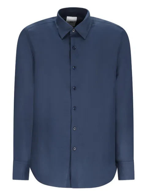 PT Torino long-sleeve button-down shirt Blue TL6SIT050RTY01CB