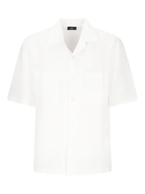Herno short-sleeve pocket shirt White CM000007U17139